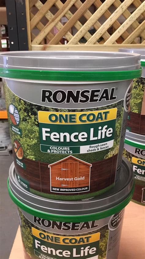 ronseal harvest gold paint.